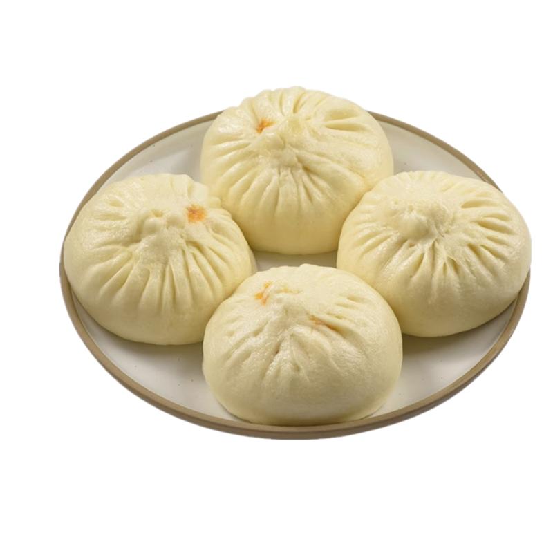 金陵饭店 南京特产馔享龙虾包大肉包 早餐速食冷冻包子8个150g/个(两盒)