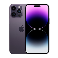 Apple苹果手机iPhone14ProMax智能手机14Pro max 暗夜紫128G单机 (打孔版可插卡,打孔需拆机!)