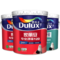 多乐士(dulux)家丽安专业净味120内墙乳胶漆 二合一防霉抗碱墙面漆 油漆涂料A8666+A914套装51L哑光白色