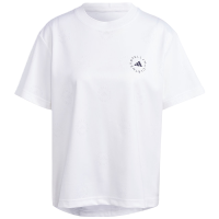 adidas M2br Tee 纯色Logo标志圆领短袖T恤 女款 白色 HS4244