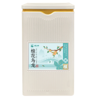 狮峰牌桂花乌龙茶铁观音高山清香杭州桂花茶叶50g罐装