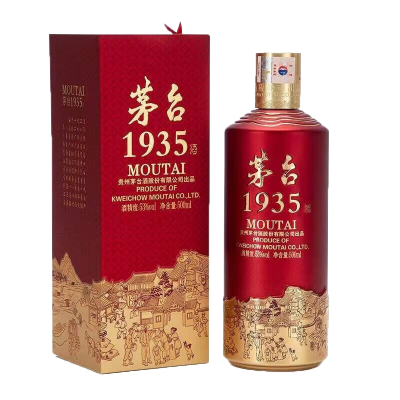 茅台 1935 酱香酒白酒 53度 500ml 单瓶装