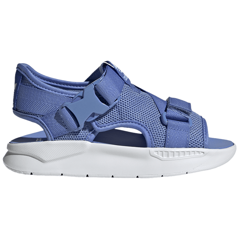 adidas originals 360 3.0 Sandals防滑耐磨轻便儿童凉鞋 中童 蓝 HQ6047