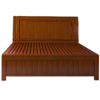 紫萱依韵 宿舍床单人床实木床卧室家具橡胶木床 1.5米 1 张