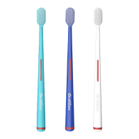 OralGos 英国成人家用高级软毛牙刷高档宽头牙刷正品