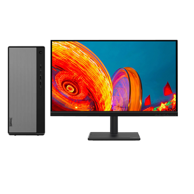 联想(Lenovo) 天逸510Pro 台式电脑主机(i3-13100 16G 512G WIFI Win11 键鼠)23英寸 商务办公家用 定制