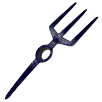 秩械矛铁镐工具 三齿镐 1个