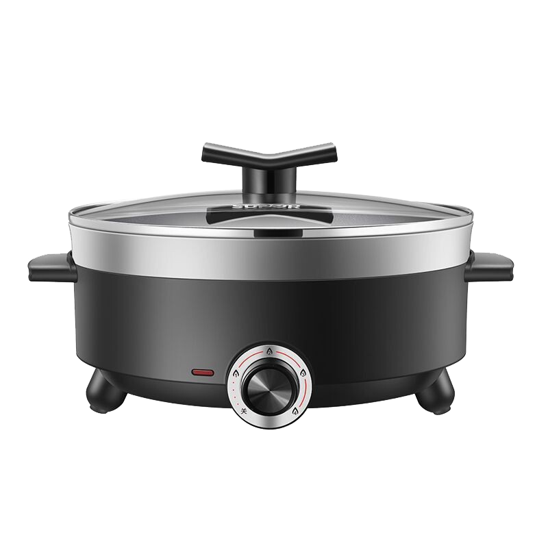 苏泊尔(SUPOR)电火锅家用电锅多功能煎烤机电煮锅炒菜烧烤一体电锅4L/升大容量多用途不粘锅H28YK12