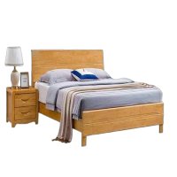 紫萱依韵 公寓床宿舍床现代简约床主卧小户型木床 1200*2000mm 1张