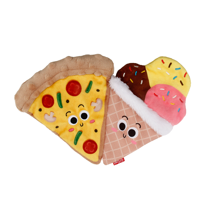 GiGwi贵为狗狗玩具磨牙耐咬响纸发声嗅闻藏食小狗小型犬宠物玩具