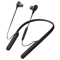 索尼(SONY)WI-1000XM2 黑色 颈挂式高解析度无线降噪立体声耳机