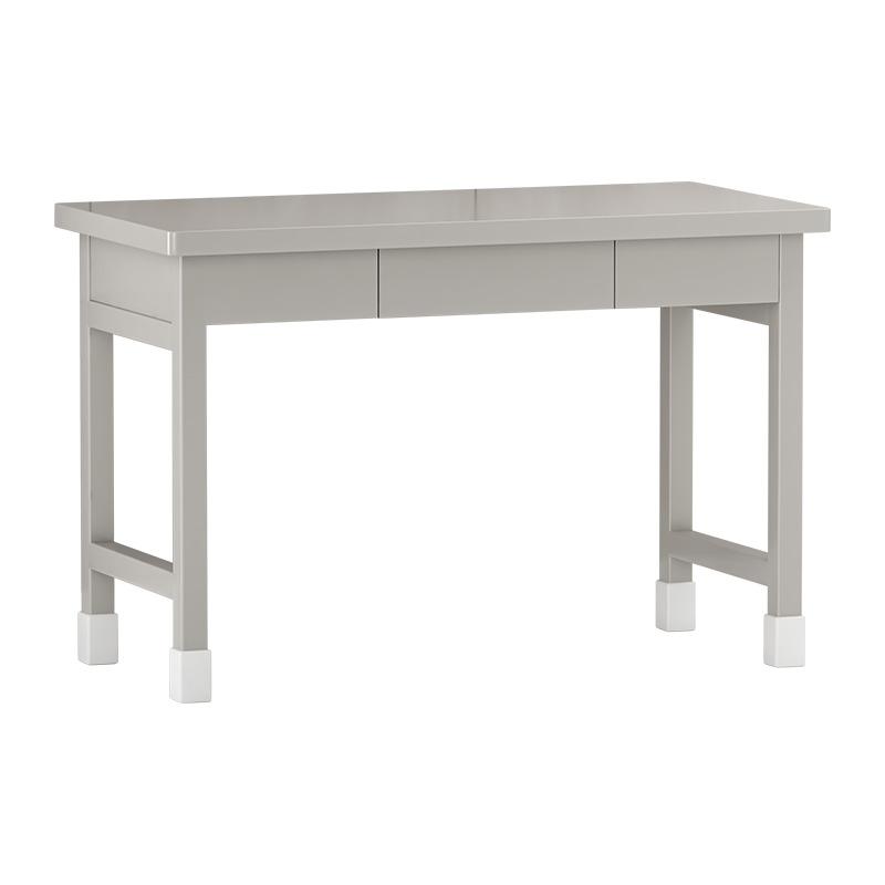 初嘉(CJ)制式营具 办公桌营房钢制学习桌培训桌 制式三抽桌