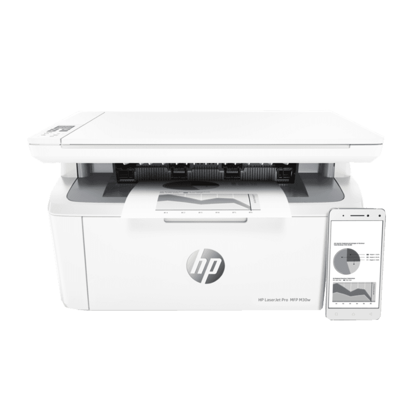 hp/惠普M30w黑白激光一体机无线打印复印扫描一体机无线家用学生打印机一体机手机无线家用打印机激光一体机