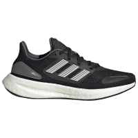 adidasPureboost 22 防滑耐磨轻便 低帮 跑步鞋 女款 黑白 HQ3980