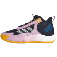 adidas Adizero Select 防滑耐磨 中帮 篮球鞋 男女同款 黑粉 IE9285