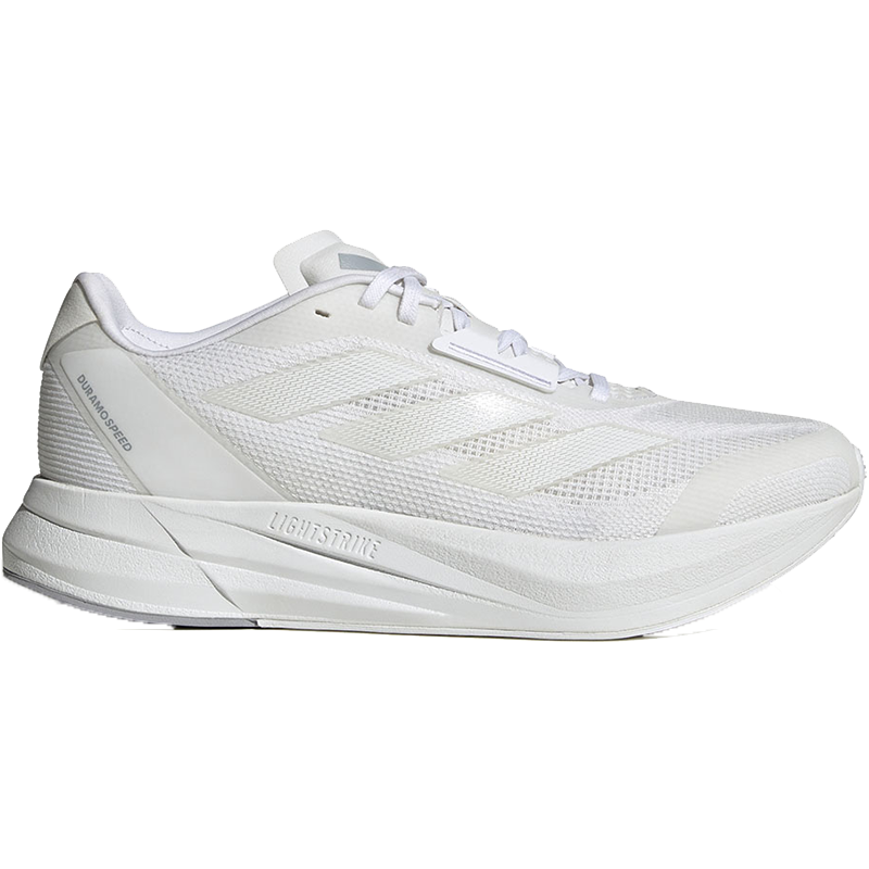 adidas Duramo Speed 防滑耐磨轻便 低帮 跑步鞋 男女同款 白 IE9671