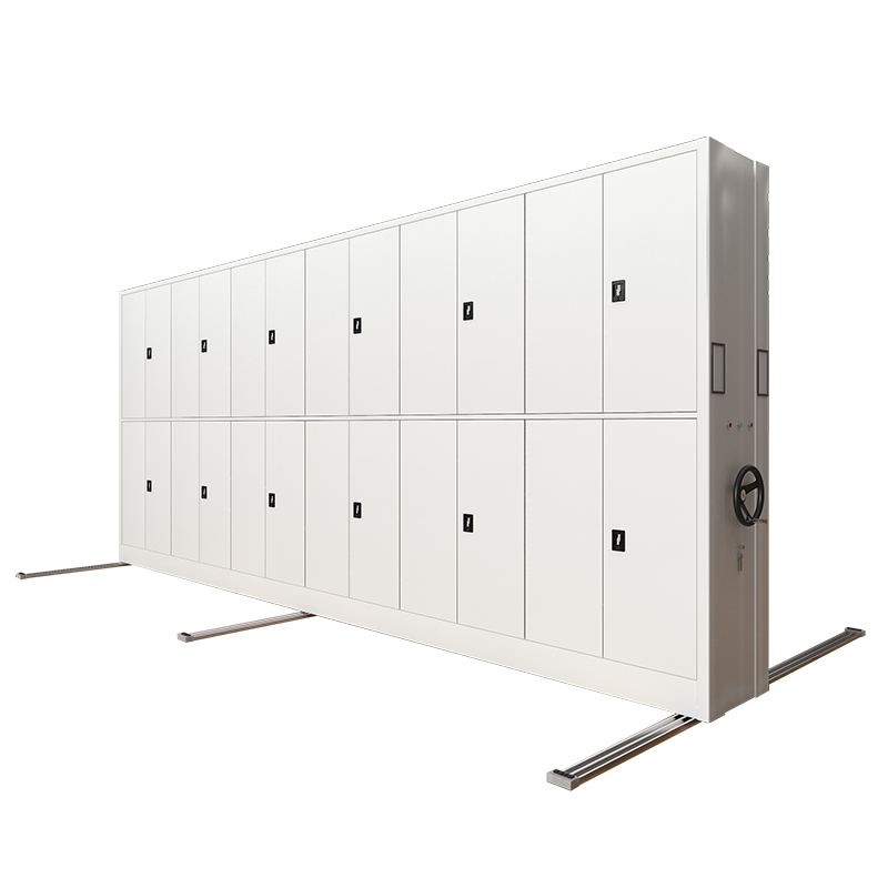 洛诗莲 (RoyceLand) 电动密集架移动档案柜钢制轨道密集柜 一列6组