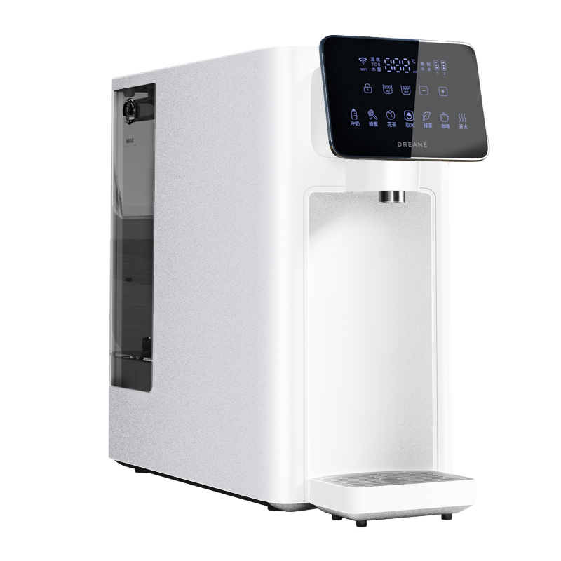 追觅T10过滤纯净水反渗透精滤净水器 桌面台式加热一体净饮机家用免安装调温调量泡奶泡茶小型直饮水机