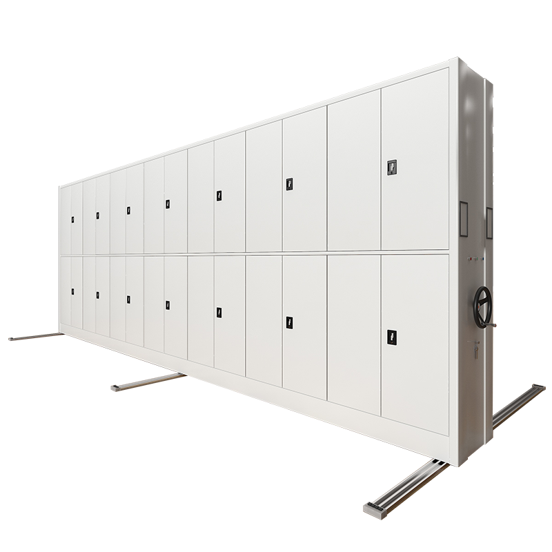 初嘉(CJ)电动密集架移动档案柜钢制轨道密集柜 一列7组