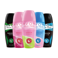 雅芳香体露小黑裙40ml+白玫瑰40ml