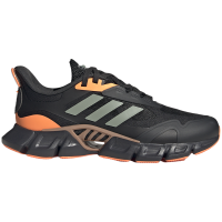 adidas Climacool 防滑耐磨轻便 低帮 跑步鞋 男女同款 黑橙 IF0636