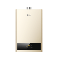美的(Midea)16升燃气热水器 天然气 智能恒温 水气双调 低水压启动 多重安防 大屏显示JSQ30-HWA