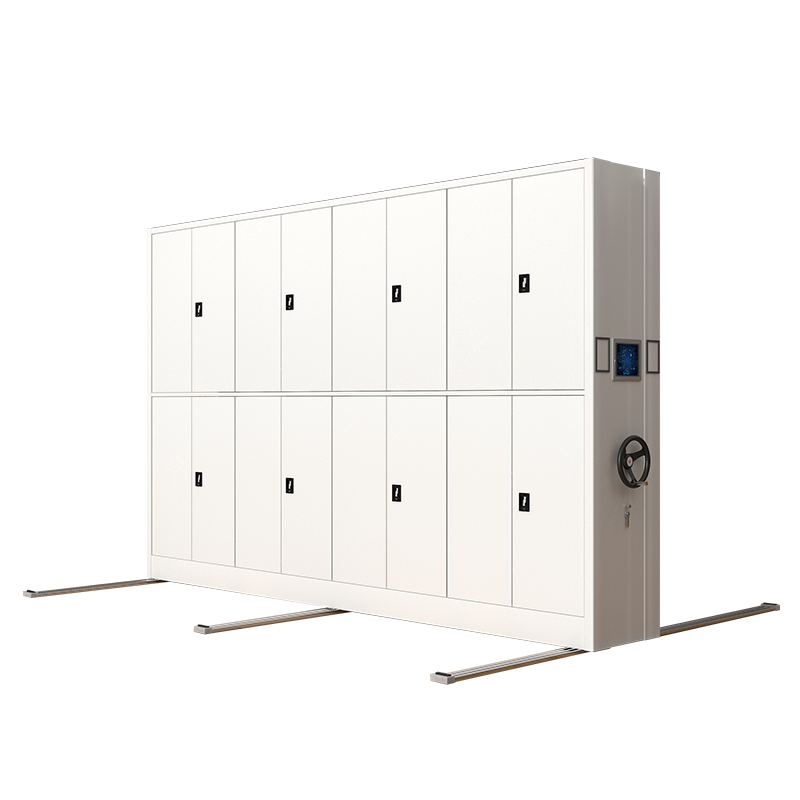 居将 智能密集架移动式档案柜钢制轨道智能密集柜 一列4组