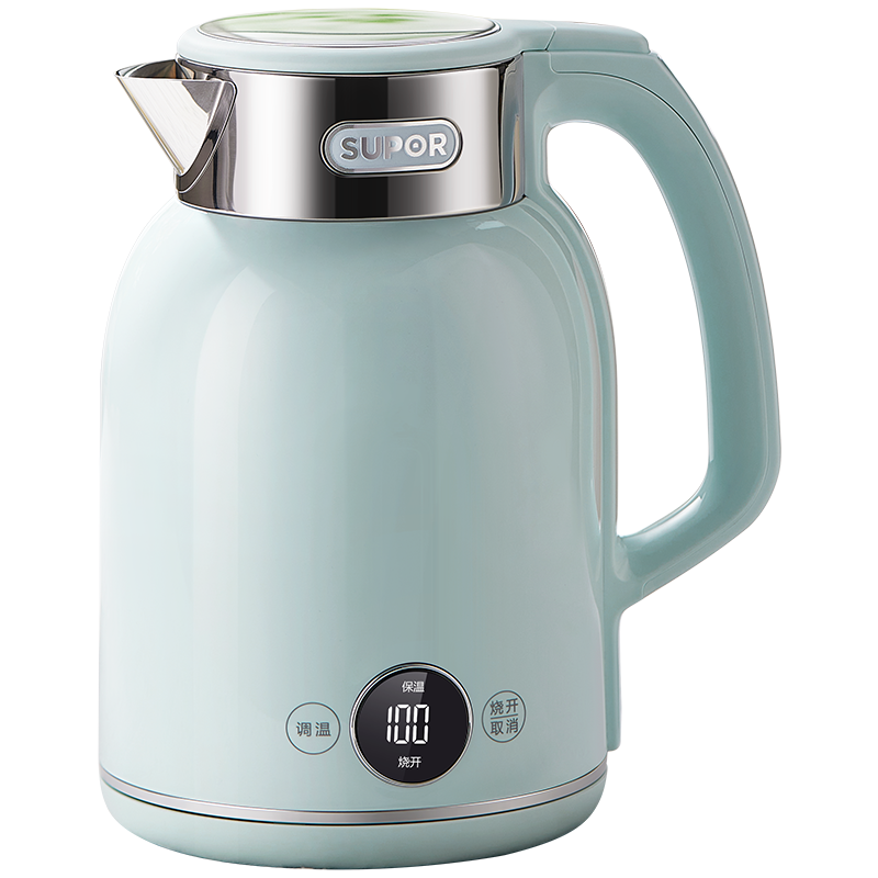苏泊尔(SUPOR)电水壶恒温电热水壶大容量316L不锈钢烧水壶家用全自动保温电水壶SW-17T20A