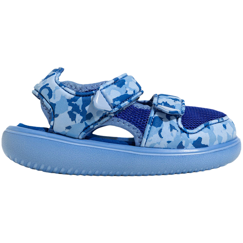 婴童 adidas Water Sandal 防滑耐磨 低帮 儿童凉鞋 蓝色 HP6788