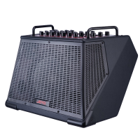卓乐(JOYO)BSK150吉他音箱直播内录民谣木吉他充电蓝牙便携户外音箱音响黑色