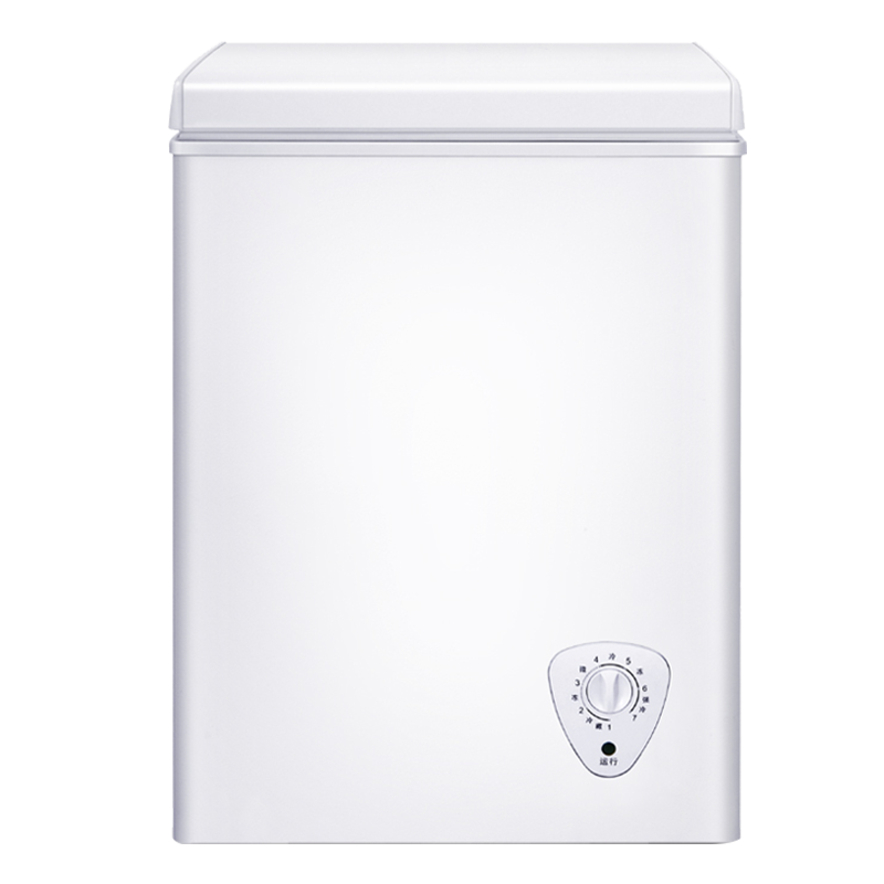 夏新110升冰柜一级能效小型家用冰箱冷柜冷藏迷你保鲜冷冻两用