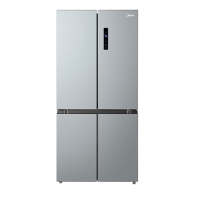 美的(Midea)523升十字对开门家用冰箱风冷无霜一级能效智能操控变频节能大容量囤货BCD-523WSPZM(E)