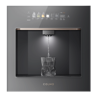 [COLMOCWG-QR01]COLMO家用净水器嵌入式管线机 全通量匹配 高温杀菌智能感应取水 饮水机CWG-QR01