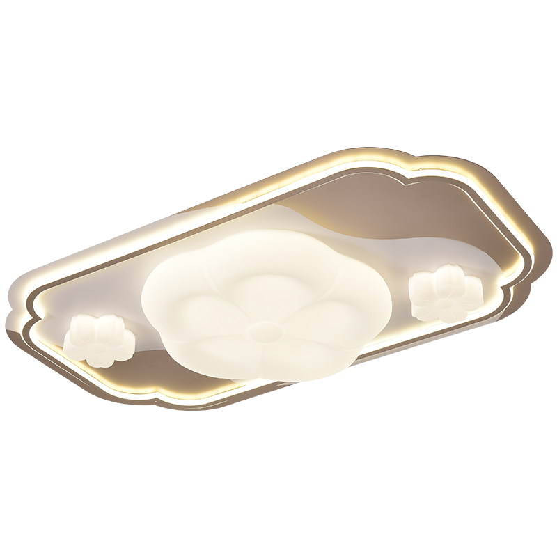 觅物客厅卧室吸顶灯全光谱护眼主灯高级大气轻奢客厅餐厅LED儿童房灯