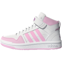 adidas neo Postmove Mid K 舒适耐磨板鞋 儿童 白粉 HQ4240