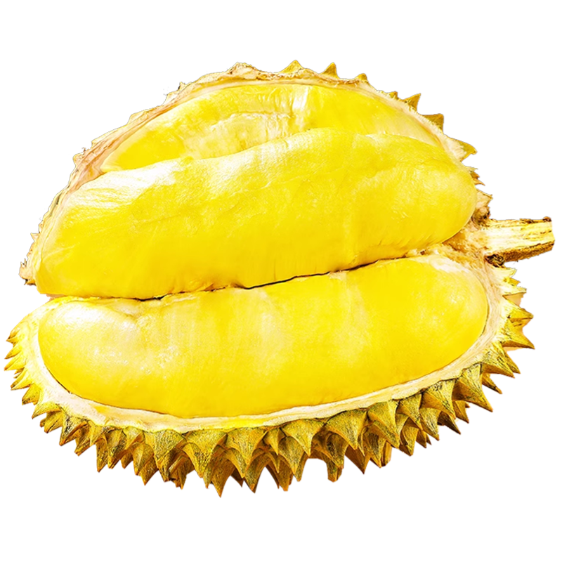 冠町 泰国金枕头榴莲 A果包4房4-5斤单果 新鲜水果生鲜带壳整果