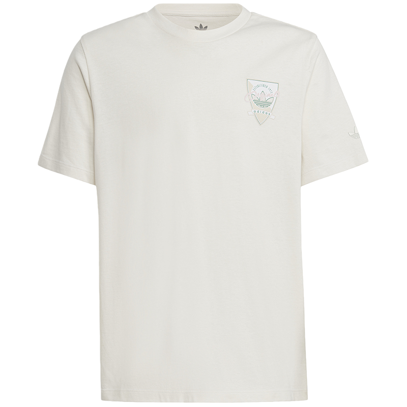 Adidas BF TEE 女青少年夏宽松运动圆领短袖T恤 IB8456