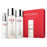 日本SK2 三件套神仙水230ml+清莹露230ml+骨胶原乳液100g SKII多方位保湿修护skll多方位三件套装