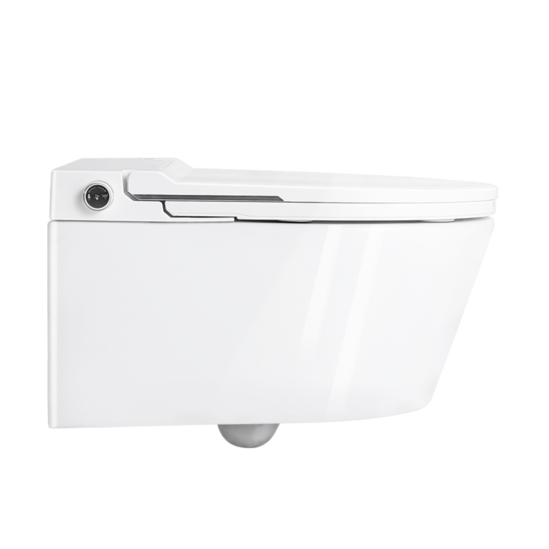 沐牌壁挂式嵌入墙排马桶矮水箱隐藏水箱悬挂式智能感应挂墙坐便器