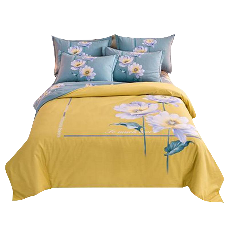 紫萱依韵 全棉磨毛四件套 1套