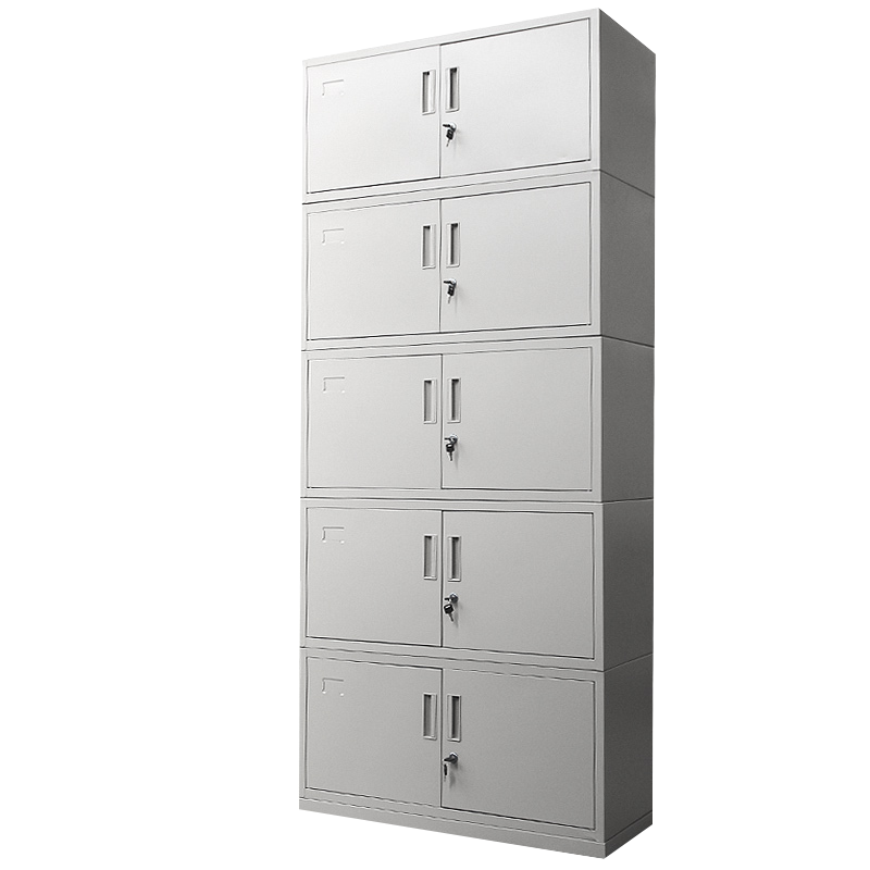 质凡 档案资料储物柜 分体五节柜