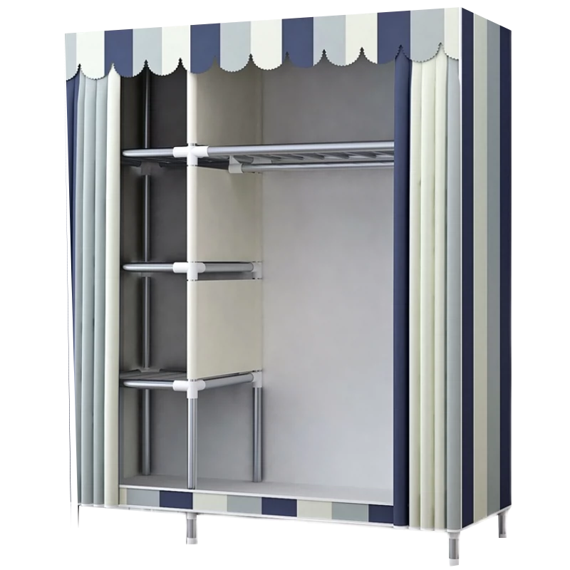 衣柜家用卧室简易组装出租房用结实耐用现代简约小户经济型布衣橱