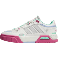 adidas neo D-pad Zapatilla 防滑耐磨 低帮 板鞋 女款 白粉 HQ7060