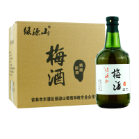 绿源山梅酒 梅子酒 12.5度 450ml*6瓶 整箱