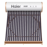 [新品]Haier/海尔太阳能热水器家用一体式光电两用全自动上水一级能效手机智控官方旗舰店20管155升 F6系列金伯爵