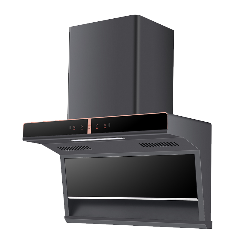 方帅(FOSHUAI)7字型顶侧双吸小尺寸700MM式抽油烟机单机大吸力32立方自动清洗免清洗脱排排烟罩家用单烟机触控式