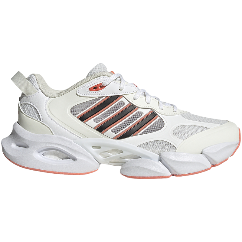 adidas Climacool Vento 耐磨透气 低帮 跑步鞋 男女同款 白黑橘 IE7714