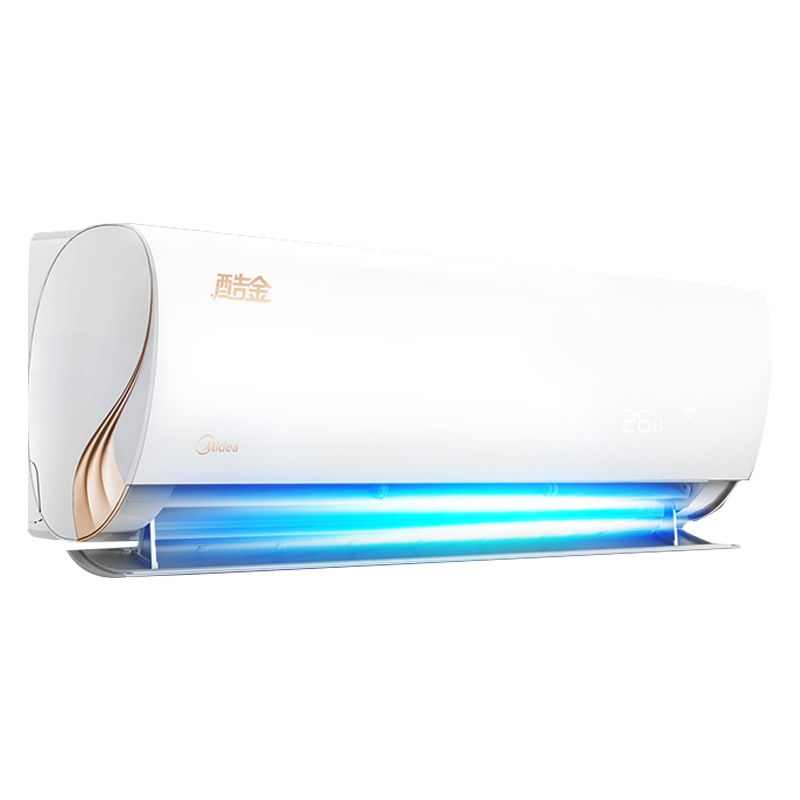 美的(Midea)酷金 大1匹 新一级能效变频冷暖 自清洁家电 卧室省电壁挂式空调挂机 KFR-26GW/N8ZHA1