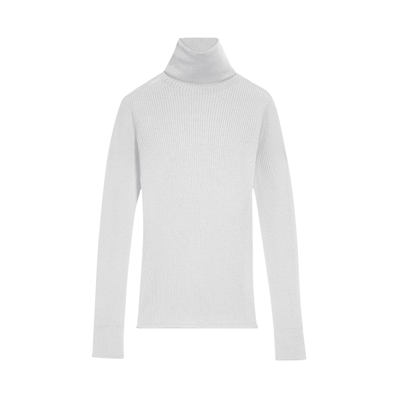 麦丝玛拉 Max Mara Sportmax 女士绵羊毛修身薄款高领针织衫羊毛衫打底衫 23660423 UMBRO