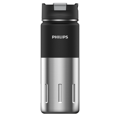 飞利浦(PHILIPS)保温壶316不锈钢真空旅行壶大容量广口户外便携车载保温瓶暖水壶 军绿色3.2L升级全钢内盖